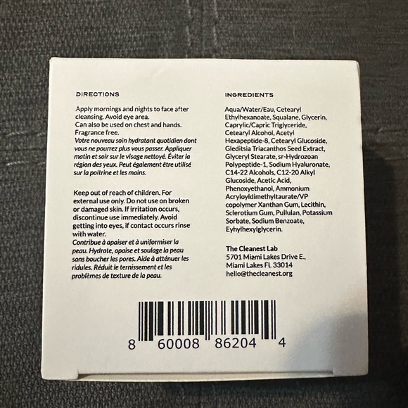 NWT The Cleanest Lab Notox Daily Cream - Picture 8 of 9